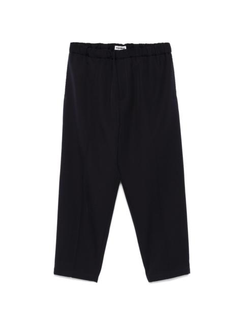 Jil Sander gabardine wool trousers