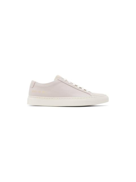 Common Projects Gray Achilles Low Sneakers