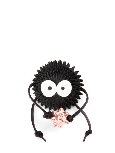 Loewe Susuwatari stud charm in classic calfskin