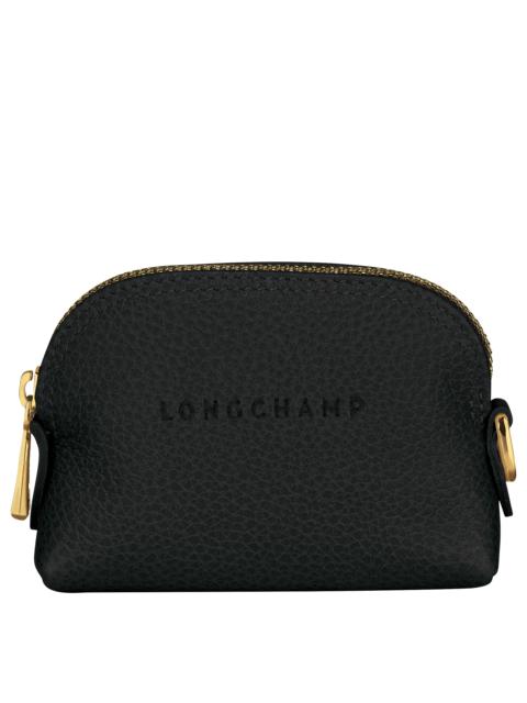 Le Foulonné Coin purse Black - Leather