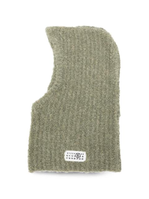 MM6 Maison Margiela Mm6 Maison Margiela Logo-patch Balaclava