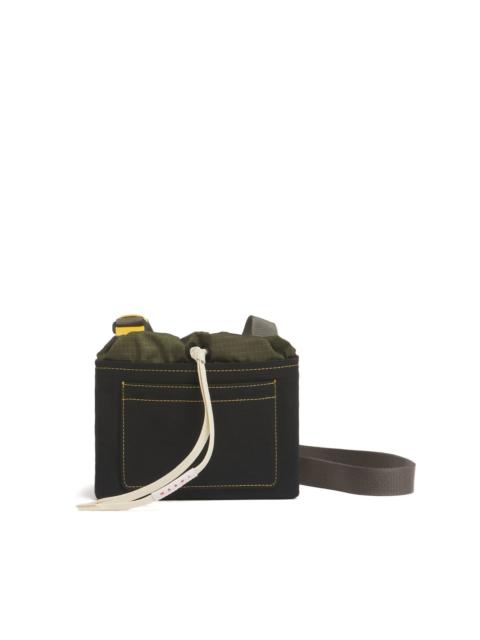 Marni ripstop trim phone holder