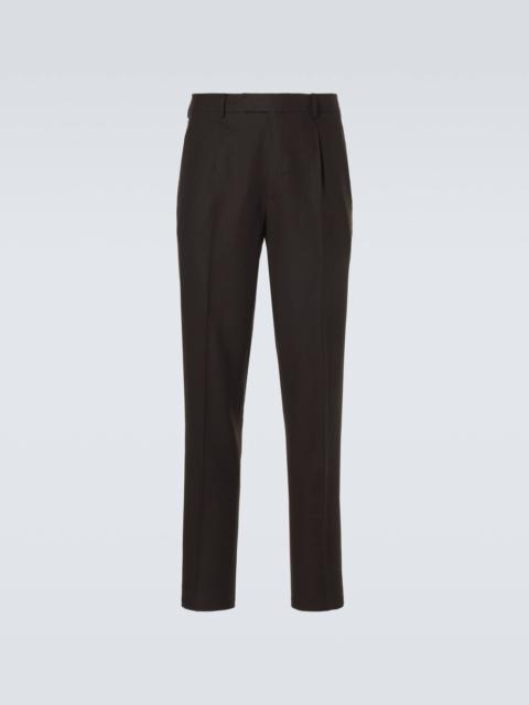 ZEGNA Cotton straight pants