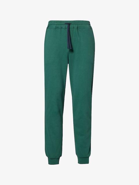 Clement tapered-leg cotton-jersey jogging bottoms
