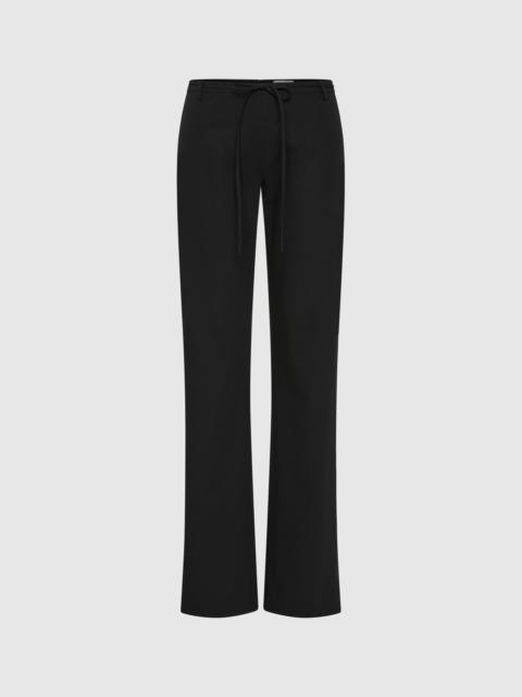 ST. AGNI 90s Rouleau Minimal Pants - Black