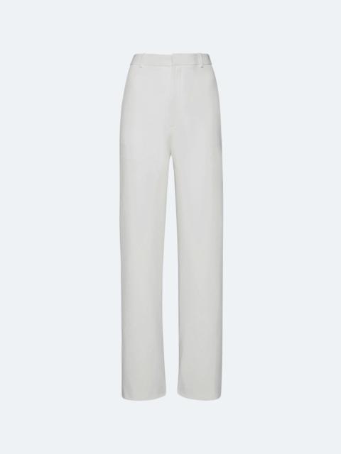 LAPOINTE Matte Crepe Tapered Trouser