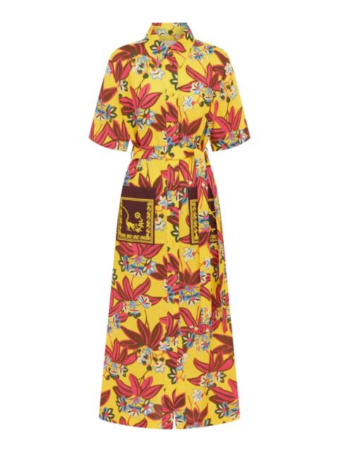 ALÉMAIS Leo Embroidered Shirtdress