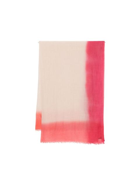 Faliero Sarti dip-dye scarf