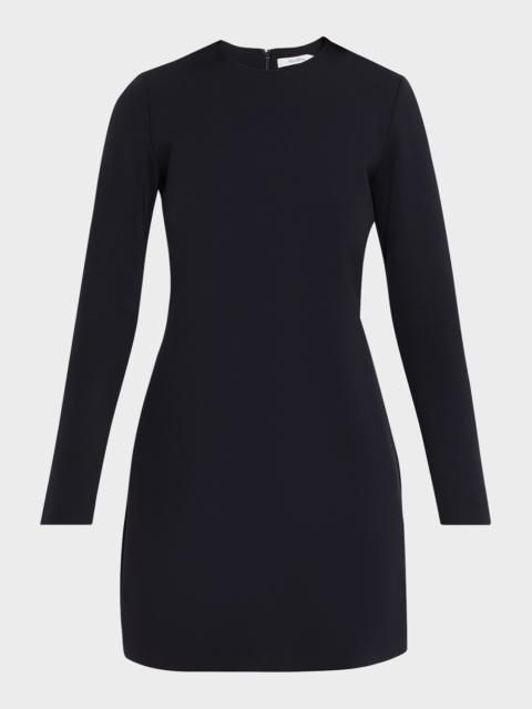 Max Mara Pick Stitch Scuba Jersey Mini Dress