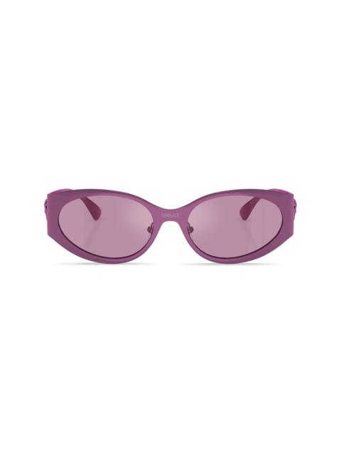 Medusa oval-frame sunglasses