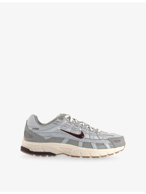 Nike P-6000 Leather and Mesh Trainers