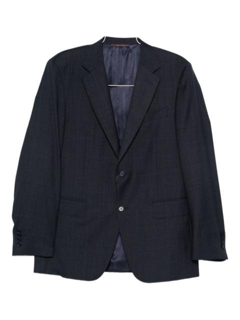 Canali checked suit