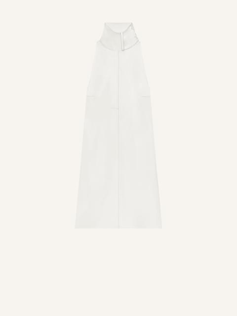 SCARF SLEEVELESS DRESS