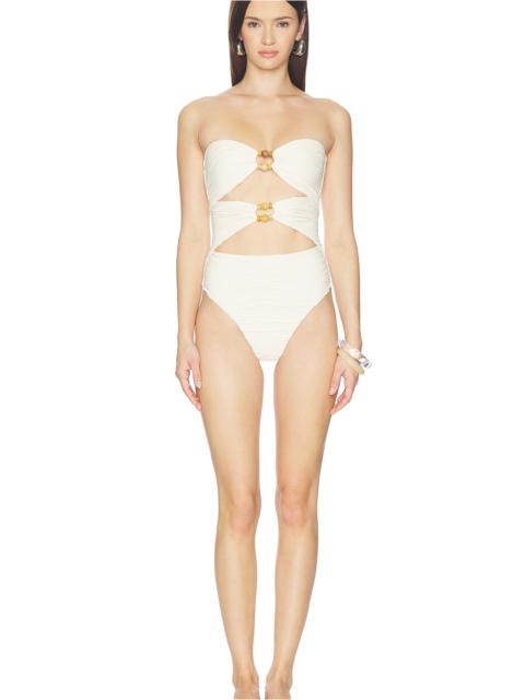 DEVON WINDSOR Amii Lurex One Piece