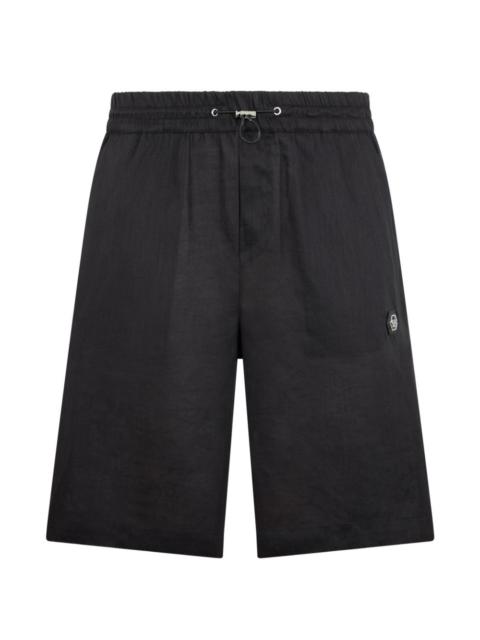 PHILIPP PLEIN elastic-waistband shorts
