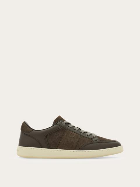 FERRAGAMO Low-top sneaker with signature