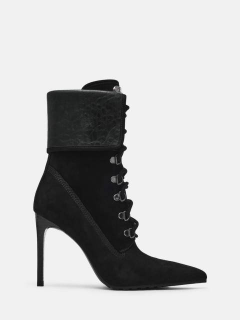 STEVE MADDEN MORALS BLACK NUBUCK