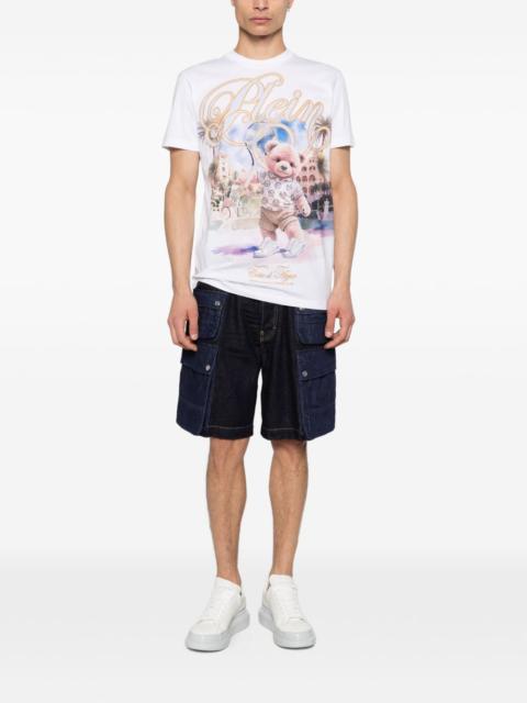 PHILIPP PLEIN teddy-print T-shirt