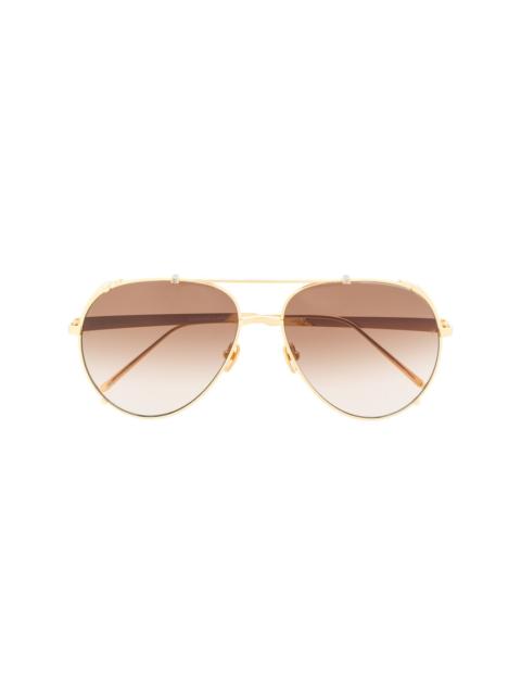 Newman pilot-frame sunglasses