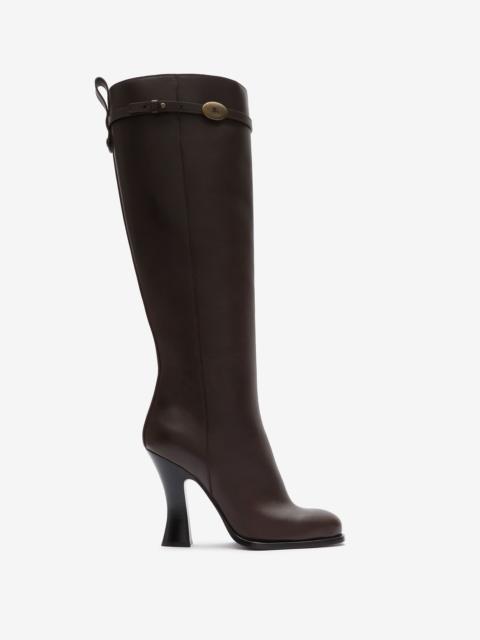 Burberry Leather Pillar Boots