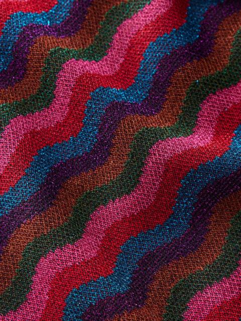 BODEN Jacquard Knitted T-Shirt-Multi