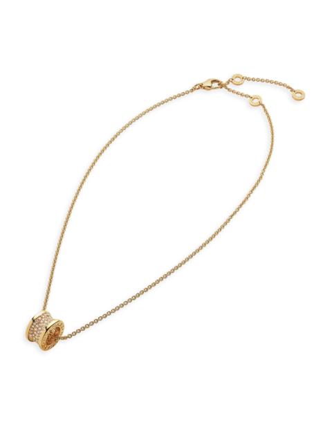 BVLGARI Women's B. Zero1 18K Yellow Gold & 0.87 TCW Diamond Pendant Necklace - Yellow Gold
