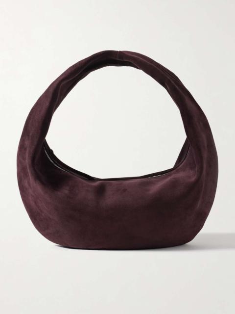 KHAITE Olivia medium suede tote