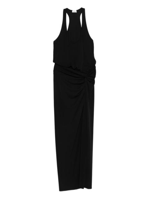 THE ANDAMANE Juno knotted maxi dress
