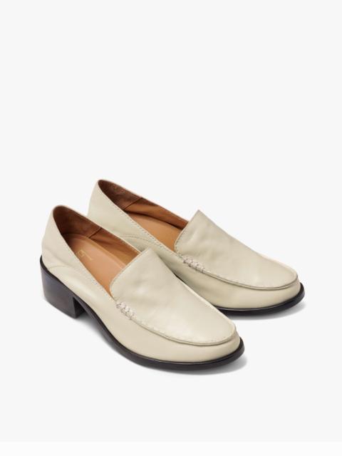 beek Owl Leather Heeled Loafer