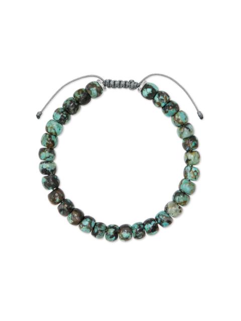 KENDRA SCOTT Cade Oxidized Sterling Silver Bracelet in Turquoise Jasper
