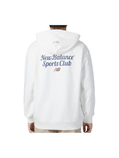 New Balance New Balance Sportswear Hoodie 'White Blue' 5CD38131-IV