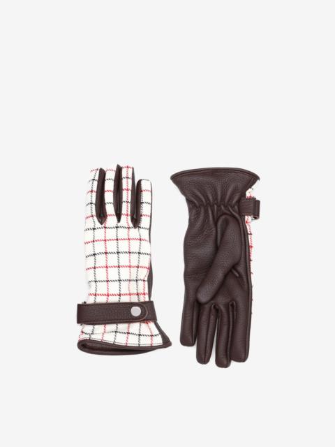 Maison Margiela Spliced gathered gloves