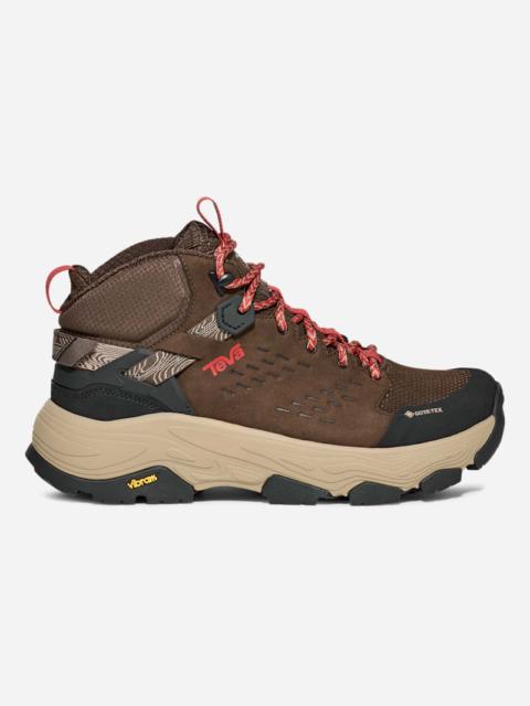 Teva Men's Grandview Max GORE-TEX Hiking Boot in Chocolate Brown