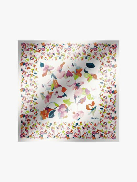 Max Mara CARRE90W Printed silk scarf