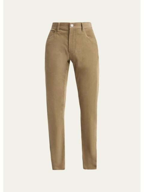 GIORGIO ARMANI Men's Slim-Fit Corduroy Pants
