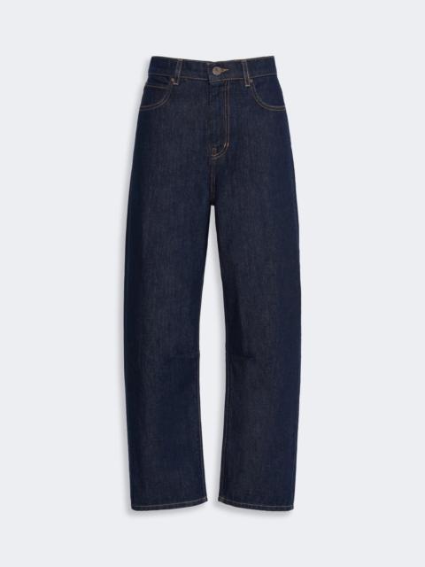 WEEKEND Max Mara CADUCA Barrel-leg denim jeans - NAVY