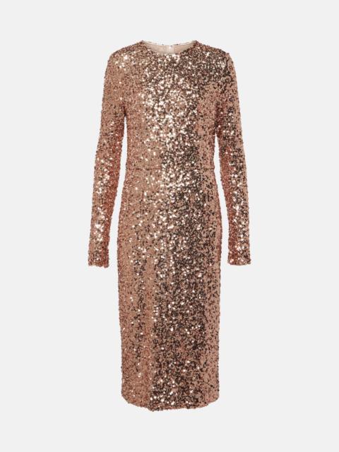 Dolce & Gabbana Sequined midi dress