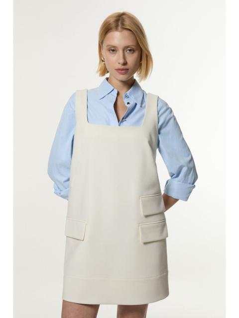 KAREN MILLEN Compact Stretch Essential Tailored Pocket Mini Dress