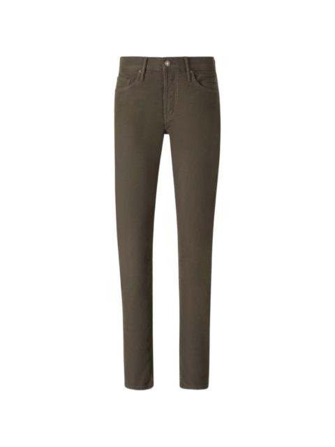TOM FORD logo-patch jeans