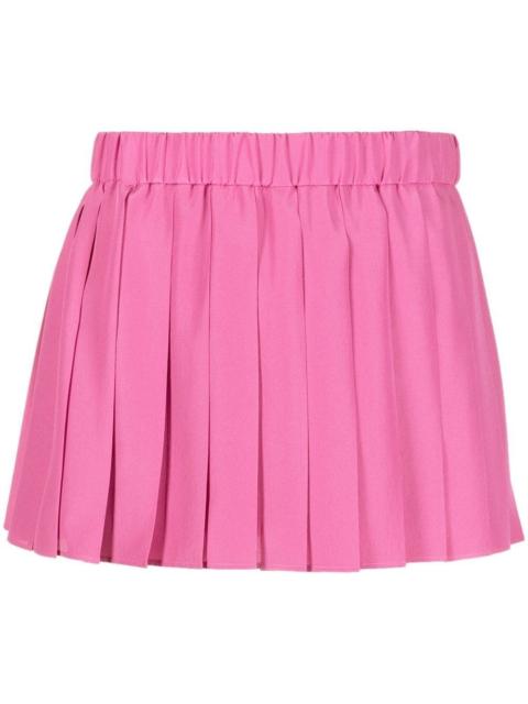 REDValentino pleated mini shorts