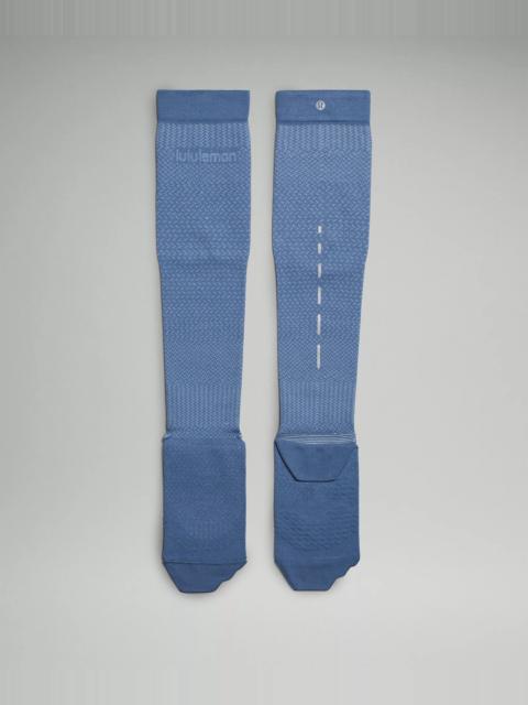 lululemon Men's MicroPillow Compression Knee-High Running Socks *Light Cushioning