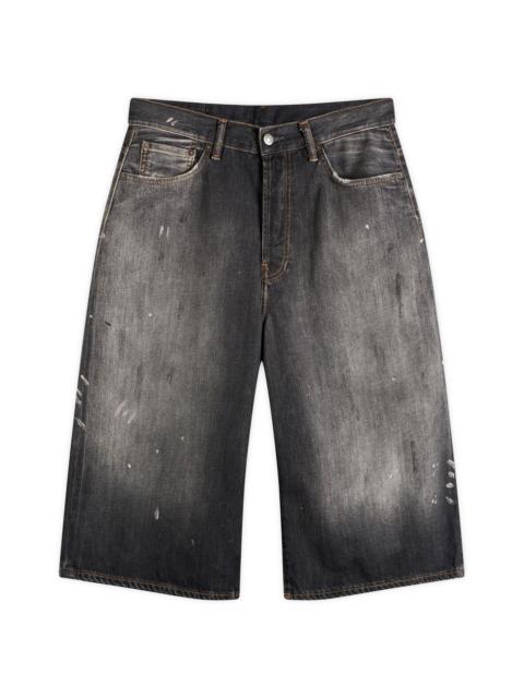 Acne Studios Acne Studios Judda Black Trafalgar Denim Shorts