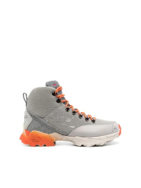 A-COLD-WALL* logo-print mesh high-top sneakers