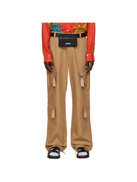 JACQUEMUS Black Le Papier 'La Ceinture Cuscinu' Belt