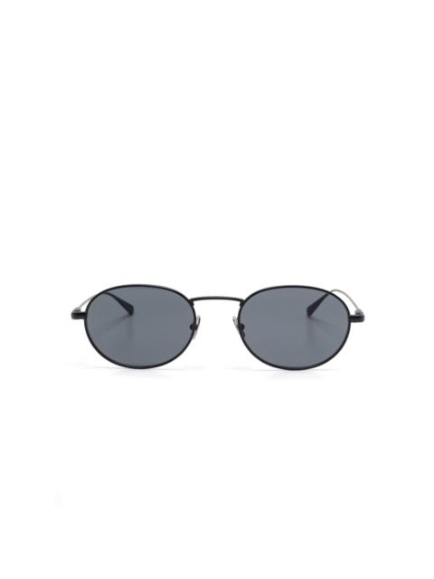 SAINT LAURENT oval-frame sunglasses