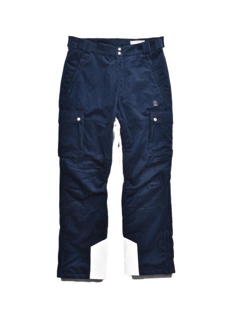 Brunello Cucinelli Corduroy Cargo Ski Pants "Navy" BRUN480