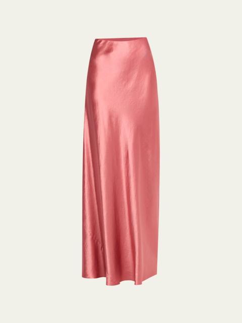 Vince Satin Maxi Skirt