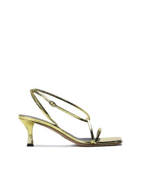 Proenza Schouler 60mm metallic-leather sandals