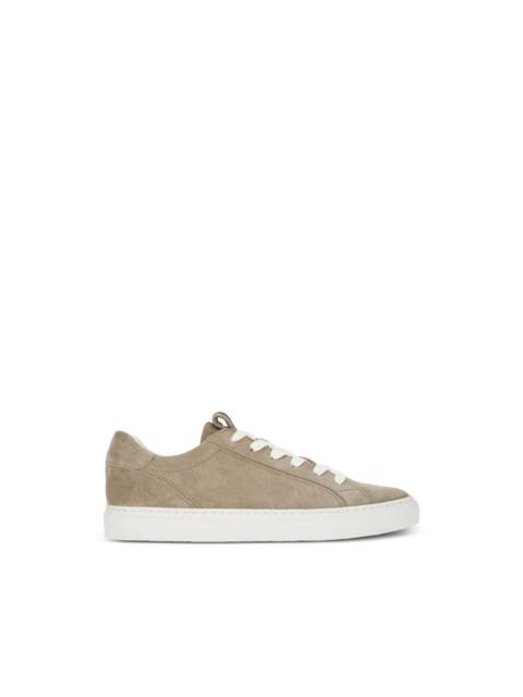 Brunello Cucinelli suede panelled sneakers