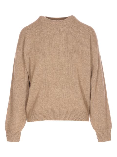 AURALEE crew-neck long-sleeve sweater